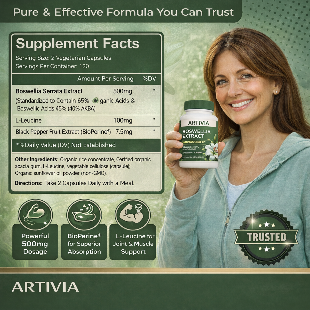 Artivia Boswellia Extract - Joint Support
